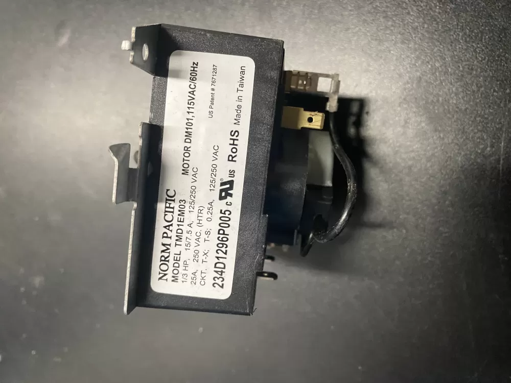 Hotpoint  General Electric AP5780508 WE4M364 WE4M533 PS8690648 234D1296P005 Dryer Timer