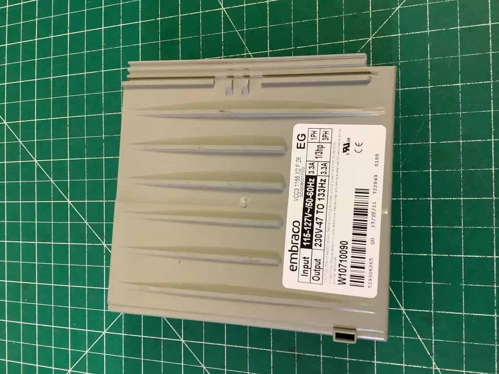 Whirlpool 519306265  Control Board Embraco Product Embraco AZ198112 | NR2766