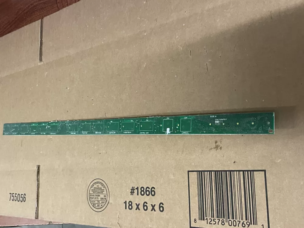 KitchenAid W10538029 Dishwasher Control Board Interface AZ98844 | Wmv634