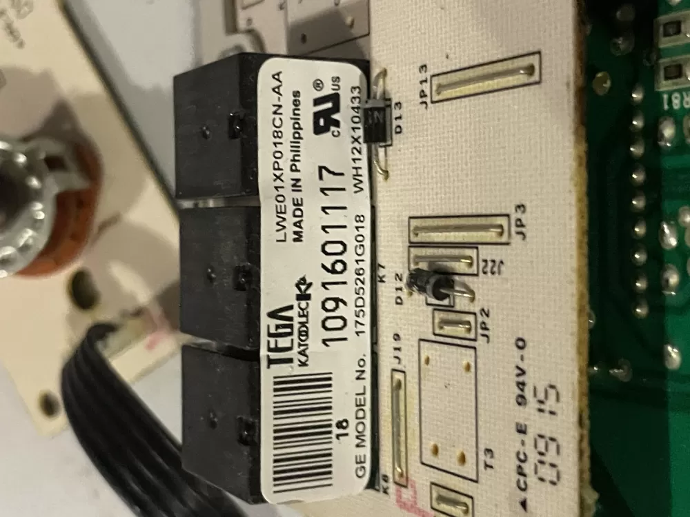 Whirlpool WH12X10525 175D5261G018 Washer Control Board AZ33842 | Wmv363