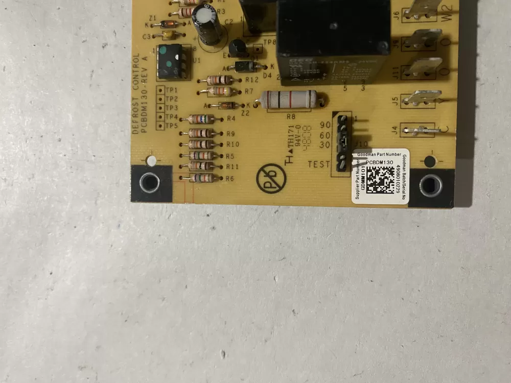 Goodman PCBDM130 Heat Pump Defrost Control Circuit Board AZ193693 | BK574