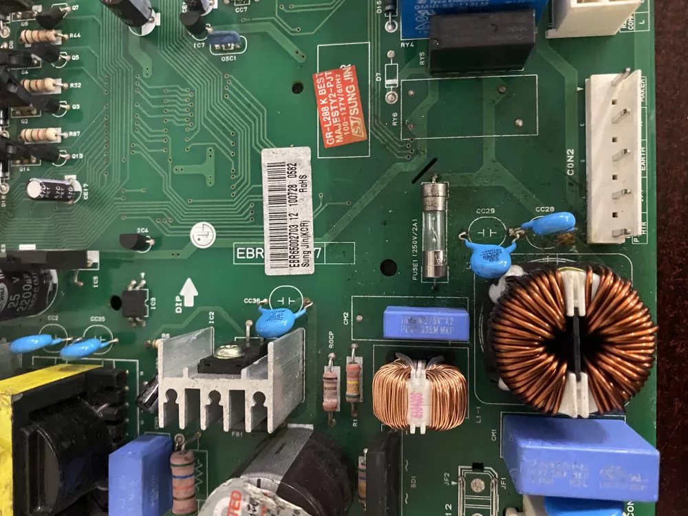 LG EBR65002703R Refrigerator Control Board Power