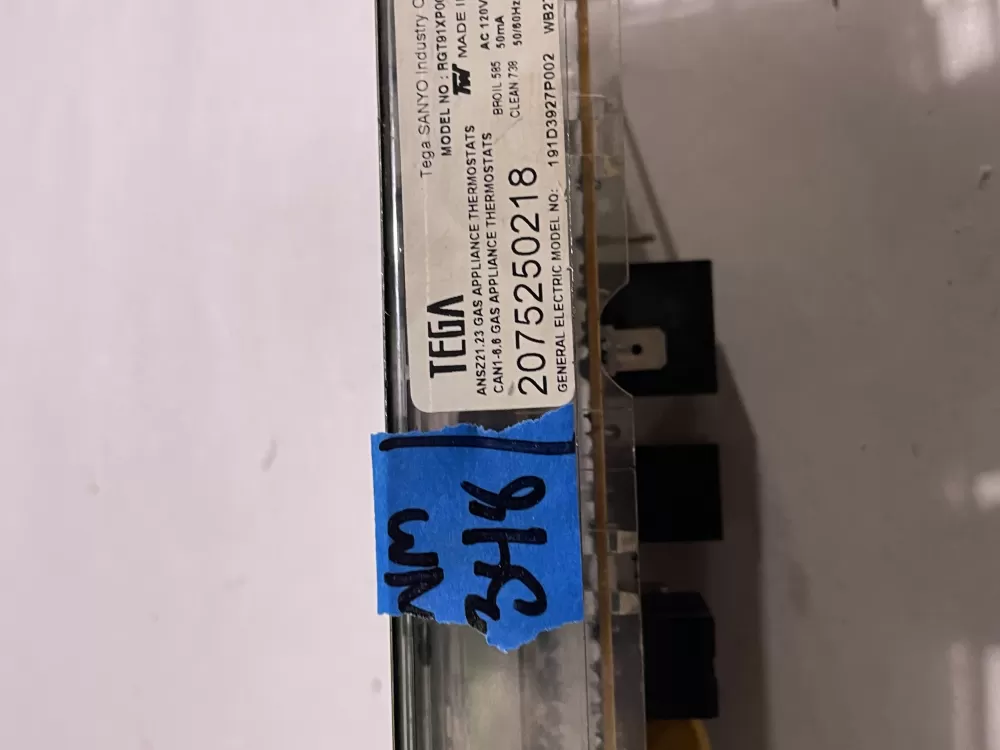 GE Range Control Board  WB27T10826 WB27T11066 WB27T11277 AZ177154 | Wm348