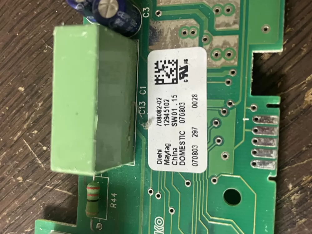 Maytag WP12945106 Refrigerator Control Board AZ45099 | Wmv348