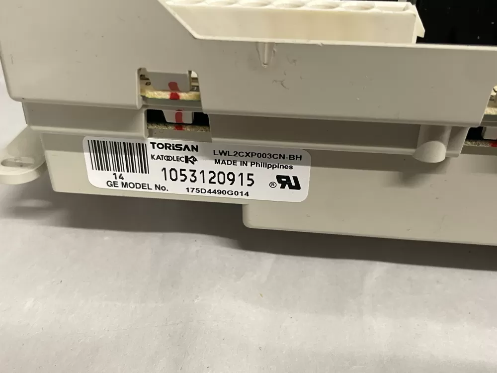 GE 175D4490G014 Washer Control Board Main AZ207819 | Wmv930