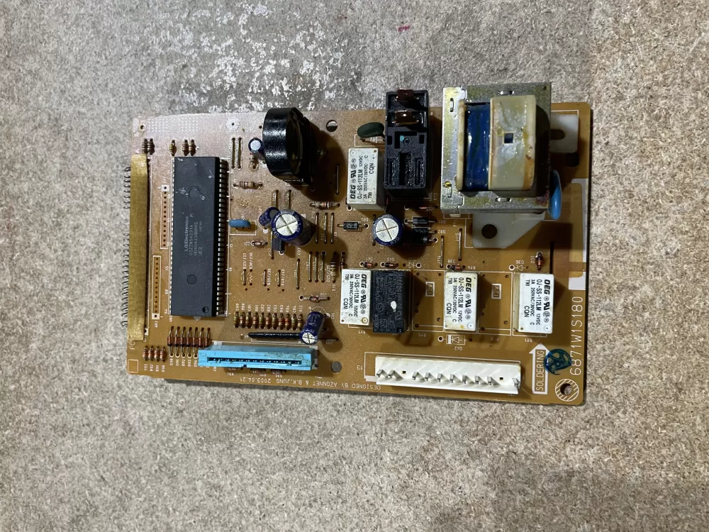 GE 6871W1S180B Microwave Control Board