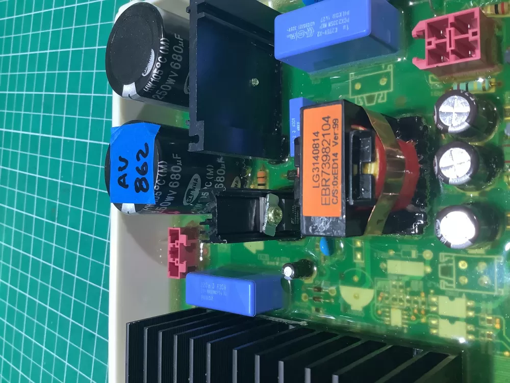 LG Kenmore EBR73982104 EBR73982110 Washer Control Board AZ185380 | AV862