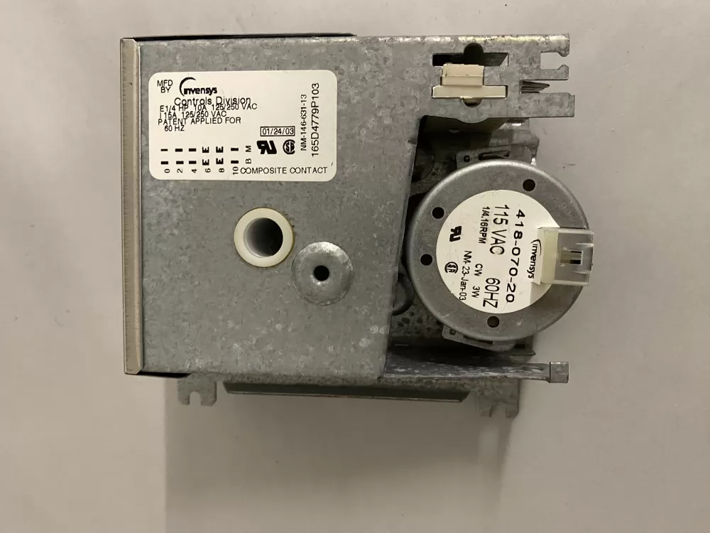 GE 165D4779P103 Dishwasher Timer