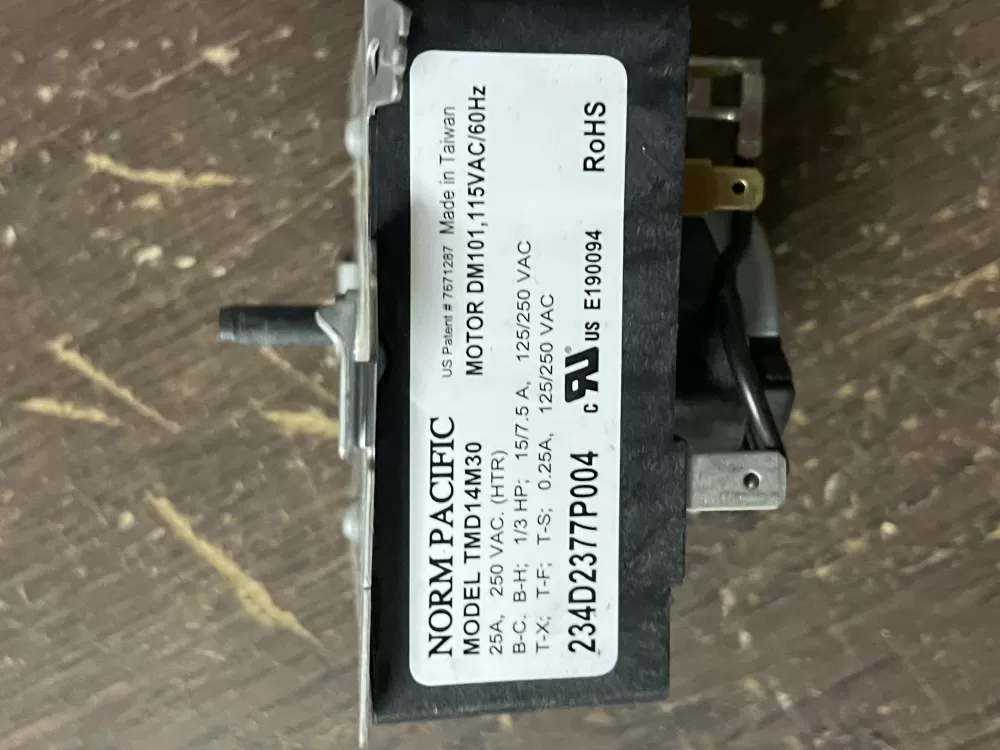 GE WE04X24550 234D2377P004 TMD14M30 Dryer Timer AZ43129 | Wm1747