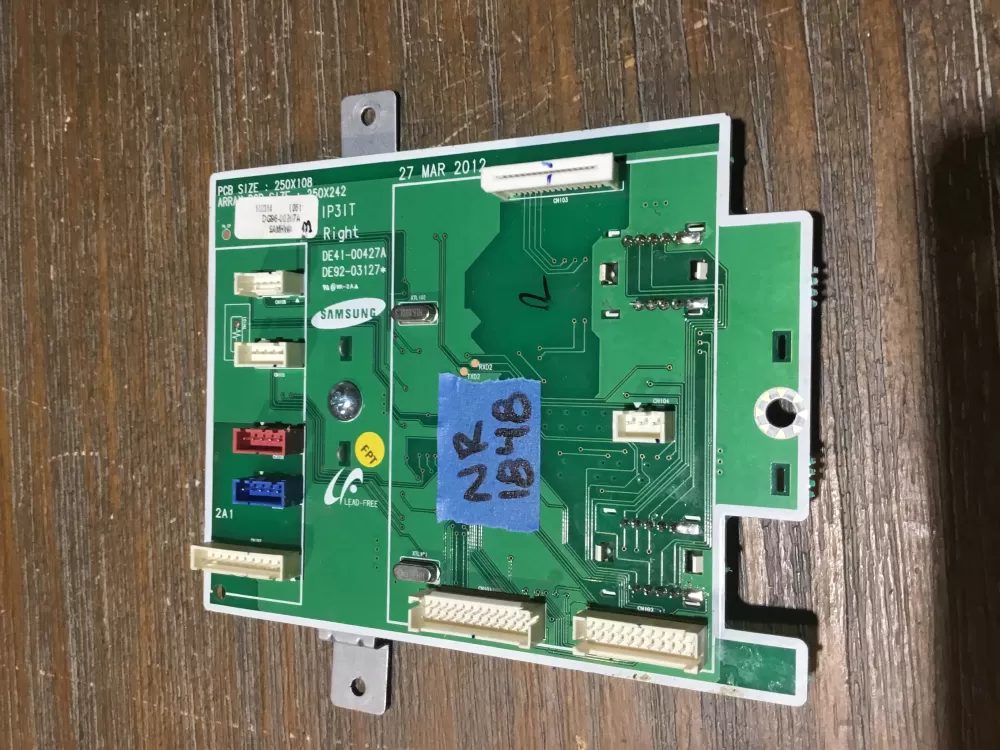 Samsung DE41-00427A Range Control Board AZ51862 | NR1848