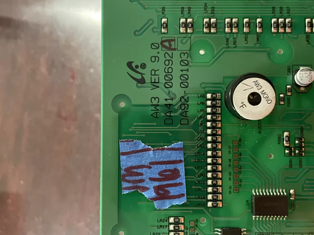 Samsung DA41 00692A Refrigerator Control Board AZ54506 | Wm1961