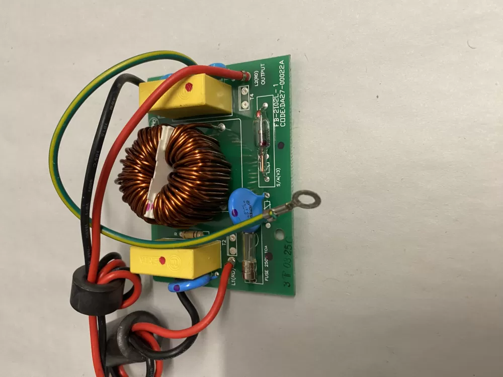 Samsung DA27 00022A Refrigerator Control Board Noise Filter AZ212877 | BK1601