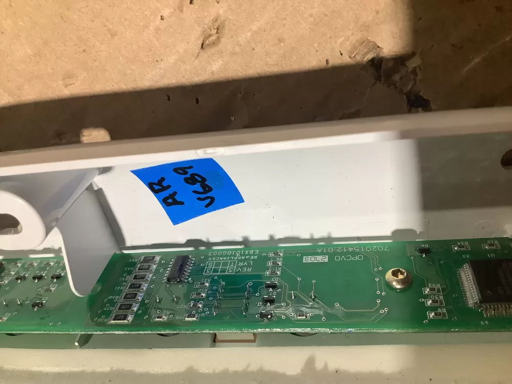 GE 197D4143G002 EBX1018G003 Refrigerator UI Control Board AZ118475 | V689