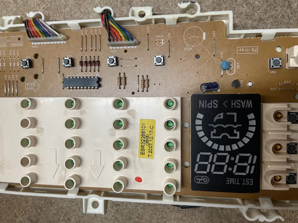 LG EAX32221201 EBR32268101 Washer Control Board AZ15724 | KMV300