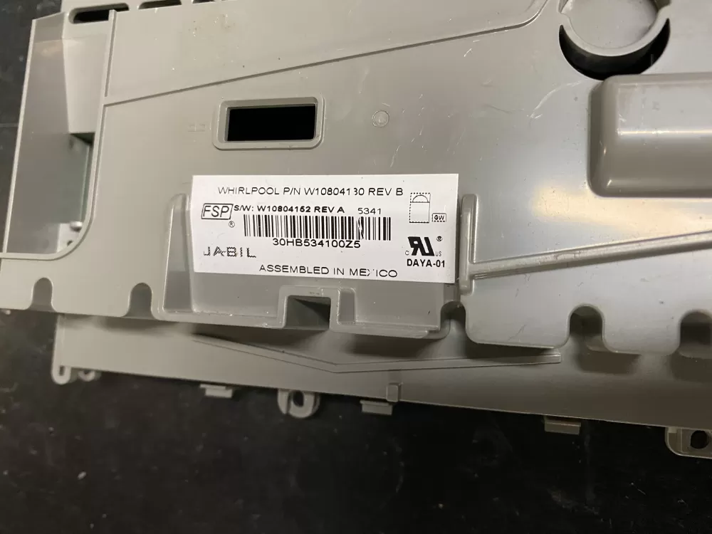 Whirlpool Dishwasher Control Board Part # W10804130 W11025829 AZ16996 | BK998