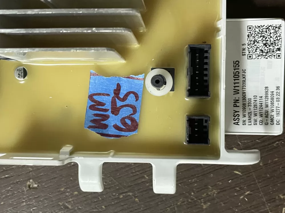 Whirlpool Maytag W11030478 W11105155 Washer Control Board AZ46826 | Wm655