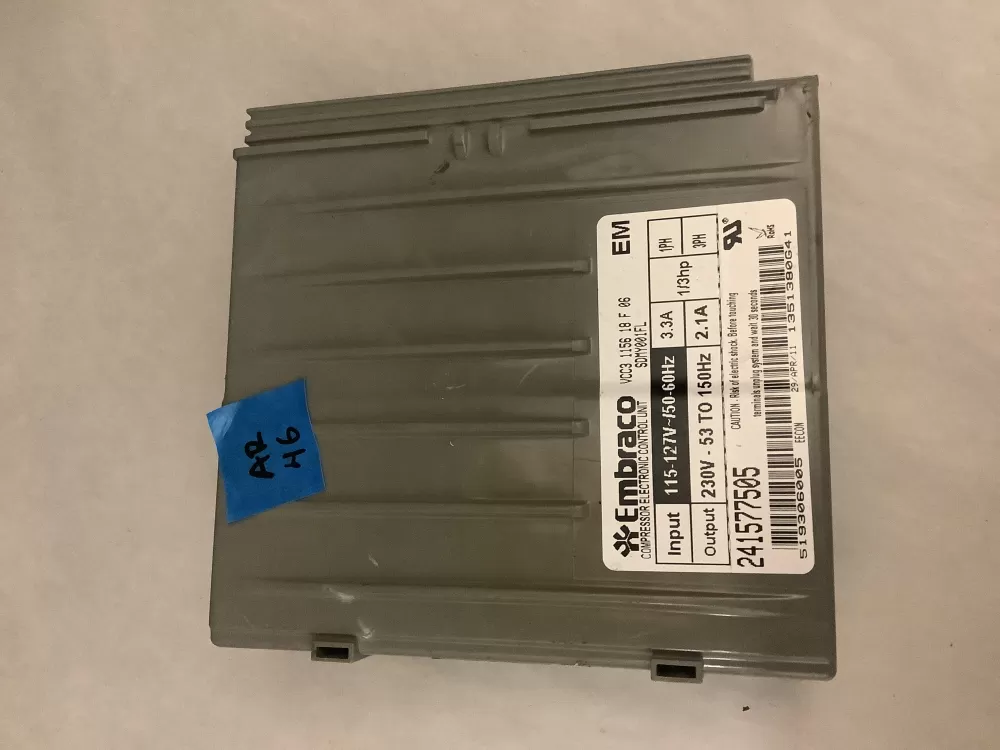 Refrigerator Inverter Board VCC3 1156 QA F 06 241577505 AZ197368 | AR46