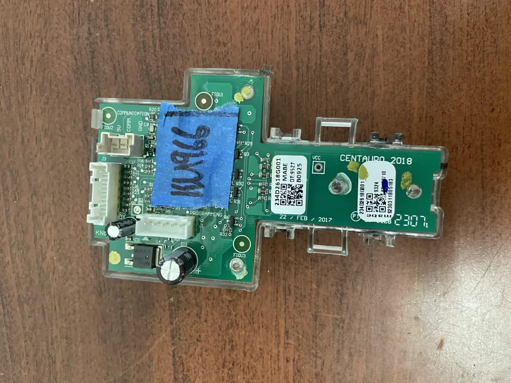 GE 234D2618G001 WE04X27284 Dryer Control Board AZ43944 | KM966