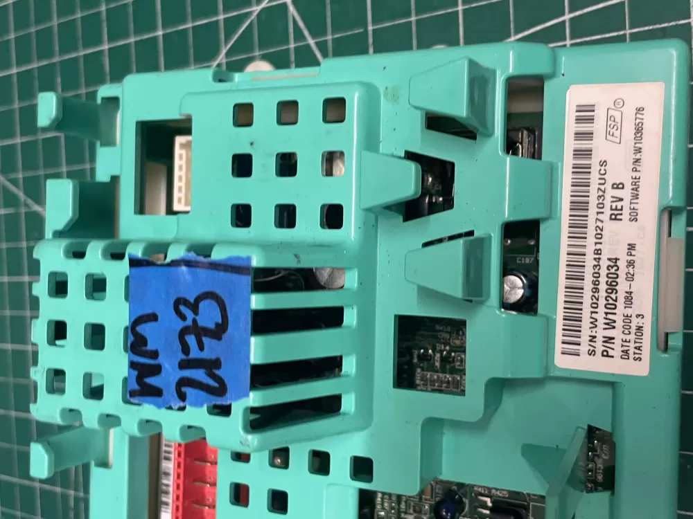 Whirlpool W10296034 W10393489 PS3495160 Washer Control Board AZ203920 | Wm2173