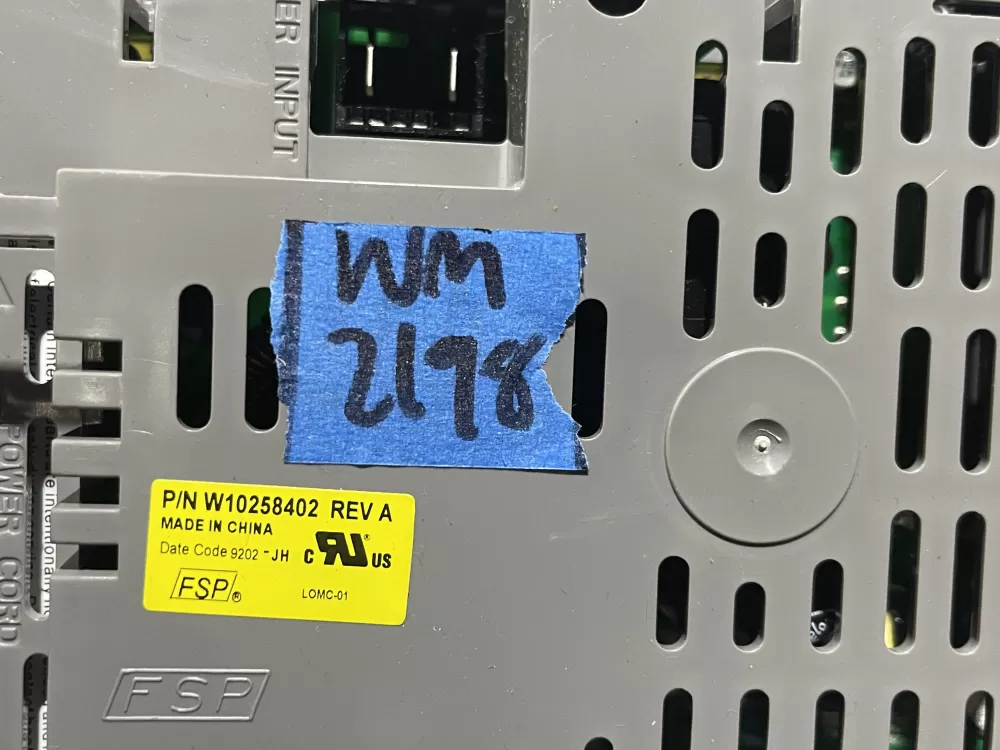 Whirlpool W10258402 Washer Control Board AZ119352 | Wm2198
