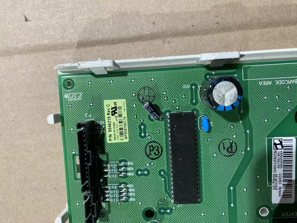 Whirlpool WP8546219 Dryer Control Board AZ65416 | BK2107