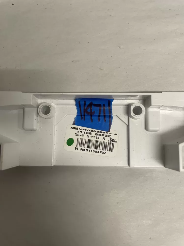 Kenmore AP6019741 W10333391 Dishwasher Control Board Panel AZ209818 | KMV471