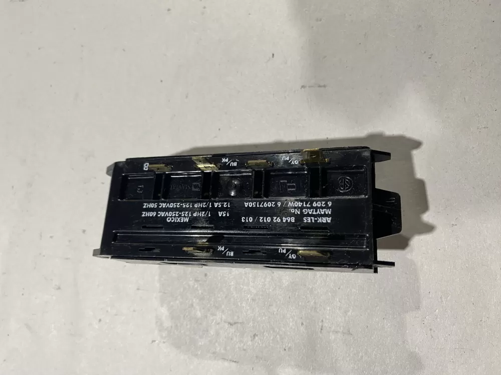 Maytag 6 2097140 Dryer Push Button Switch AZ111814 | BK1383