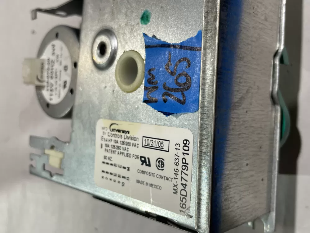 GE 165D4779P109 Dishwasher Timer AZ185639 | Wm265