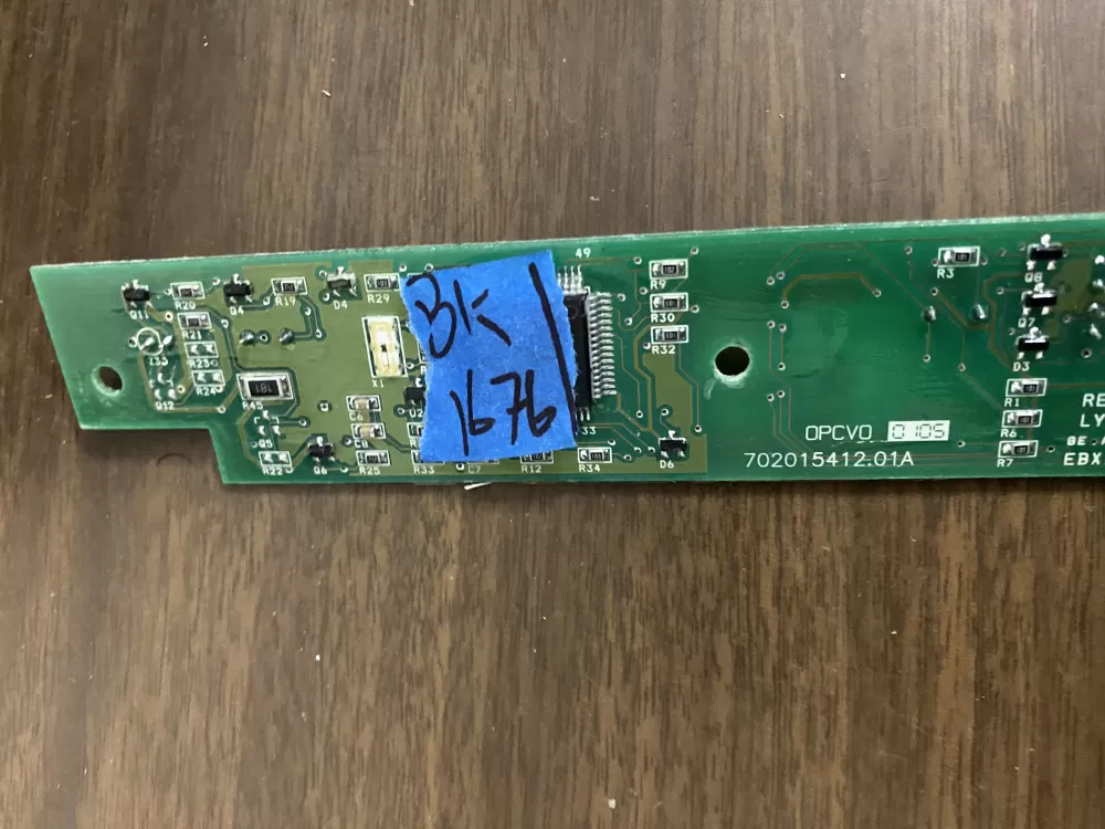 GE 197D4143G008 Wr55x10831 Refrigerator Control Board AZ31895 | BK1676