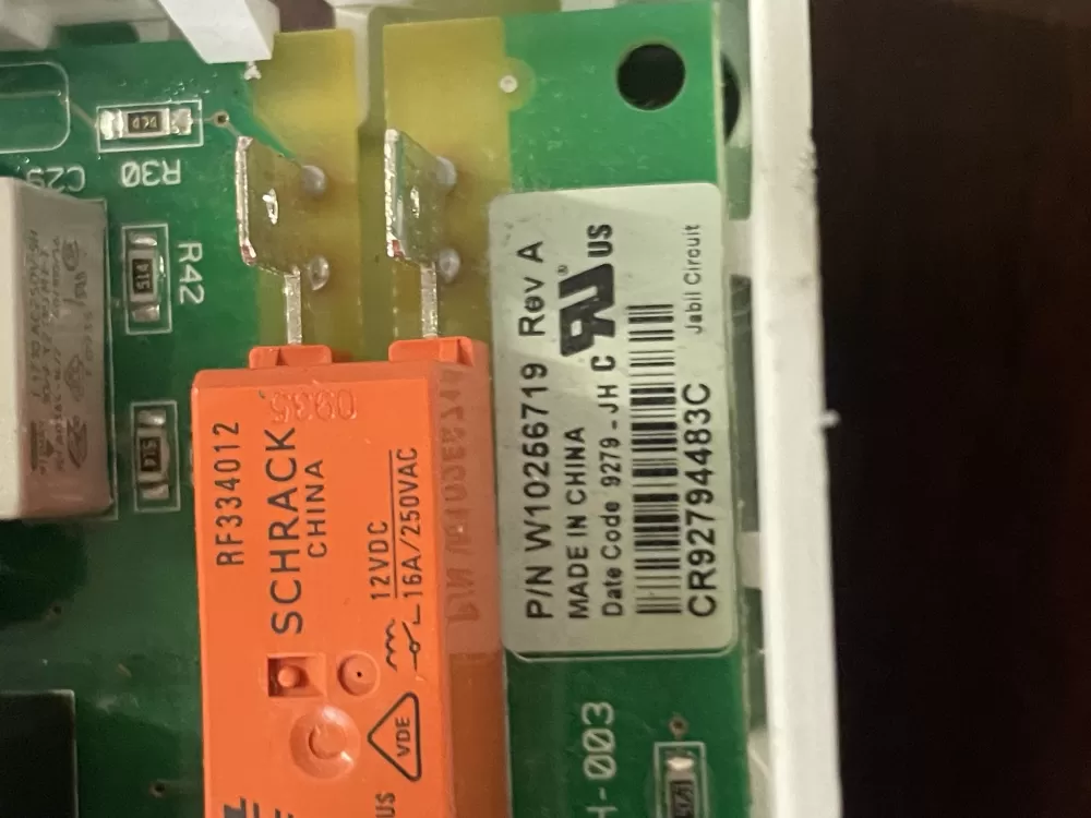 Whirlpool W10256719 WPW10256719 Dryer Control Board AZ40656 | Wm1708