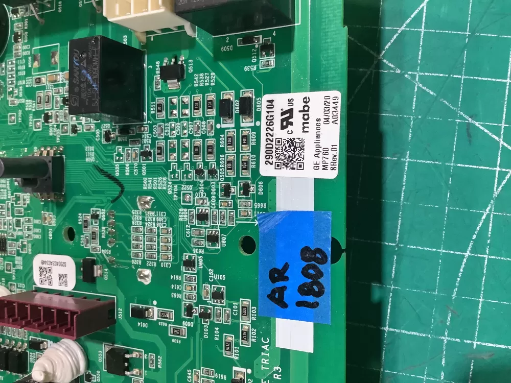 GE 290D2226G104 WH18X28642 Refrigerator Control Board Wd-12767 AZ227724 | AR1808