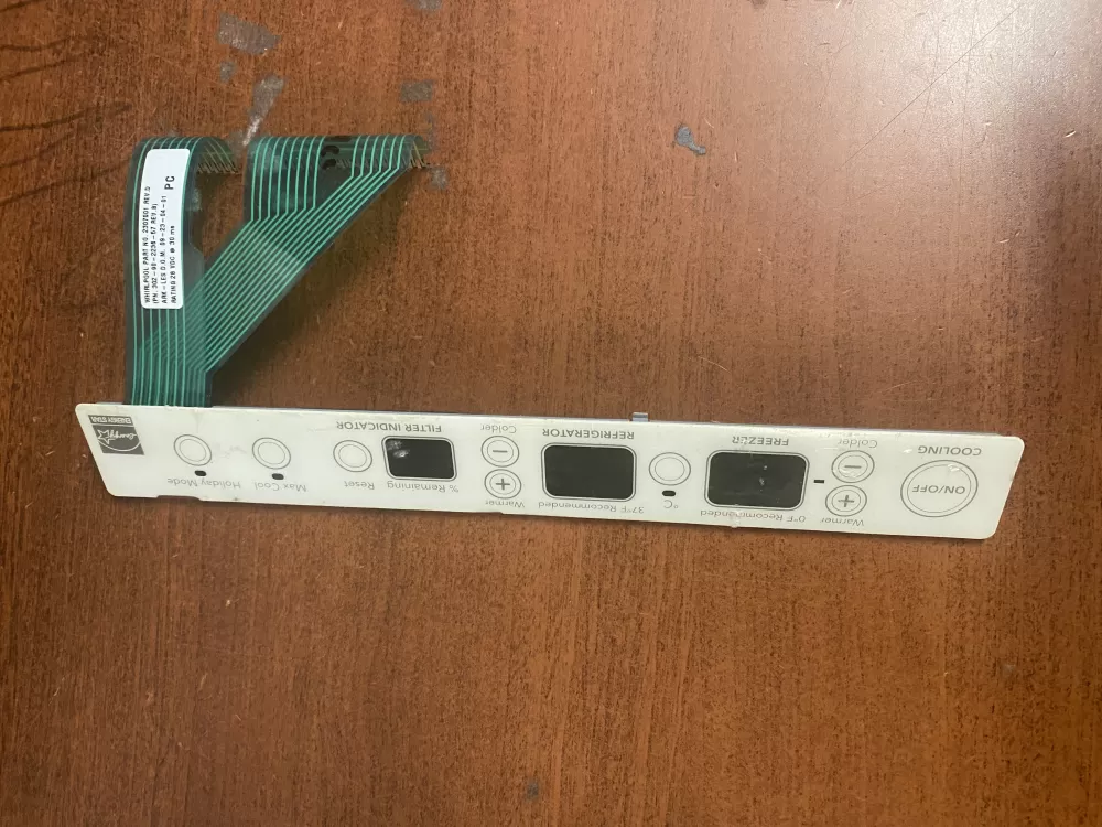 Whirlpool 2307001 Refrigerator Control Board Main