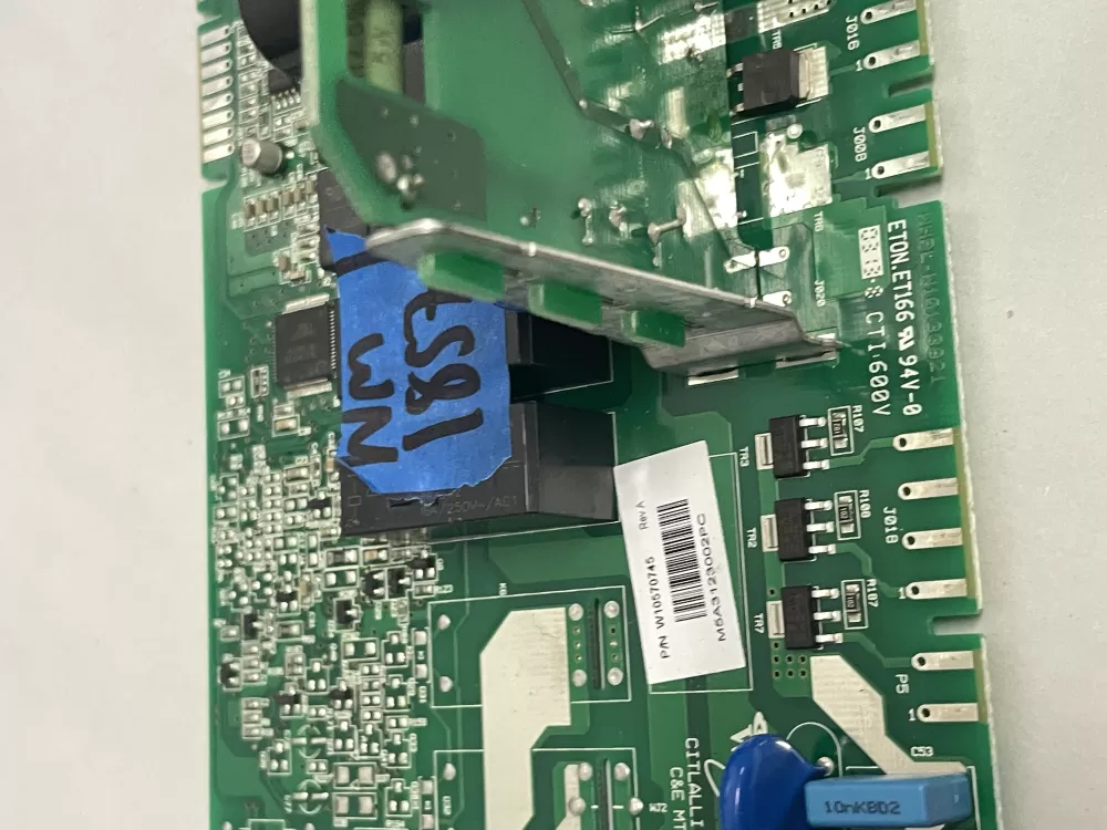 Whirlpool W10570739 Washer Control Board AZ221600 | Wm1857