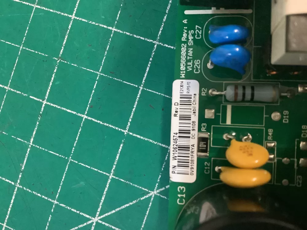 Whirlpool KitchenAid W10624574 Refrigerator Control Board AZ223313 | NR1871