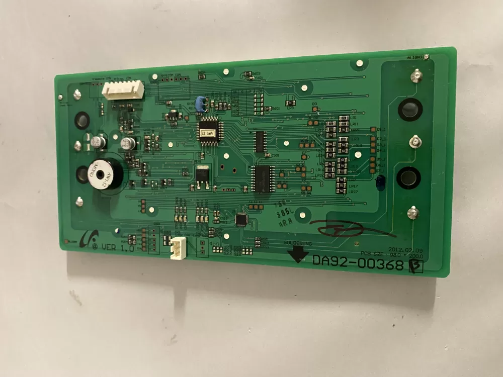 Samsung DA92-00368 B Refrigerator Dispenser UI Control Board AZ197643 | BK2737