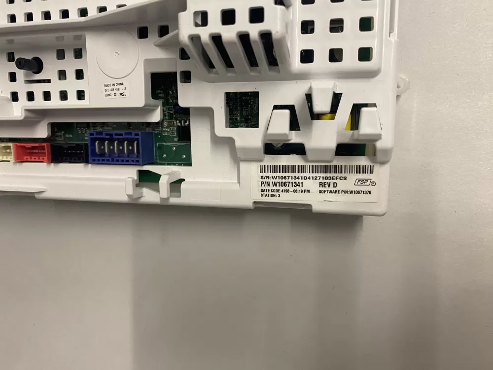 Whirlpool W10671341 Washer Control Board AZ225172 | BK713
