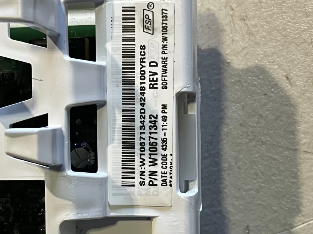 Maytag AP5949149 W10671342 PS9864710 Washer Control Board AZ48109 | JT945