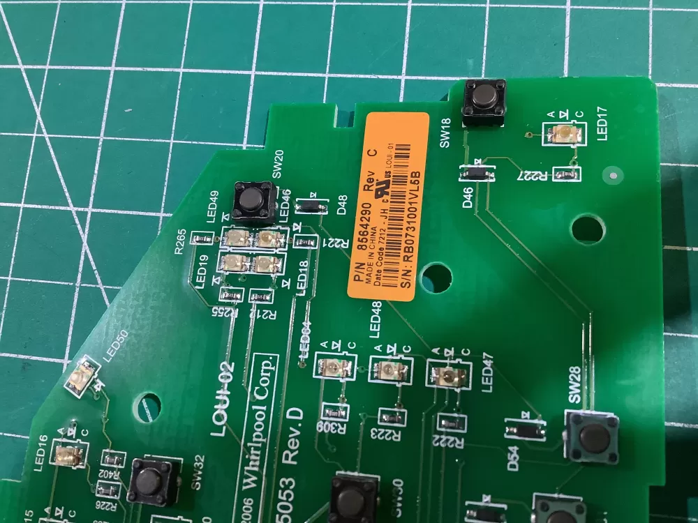 Whirlpool Maytag Kenmore 8564290 8565349 Washer Control Board AZ151557 | NR1751