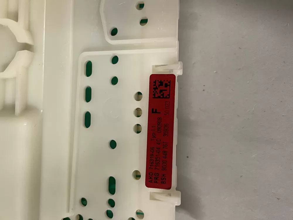 9000622027 Bosch Dishwasher Control Board AZ224349 | Wm854