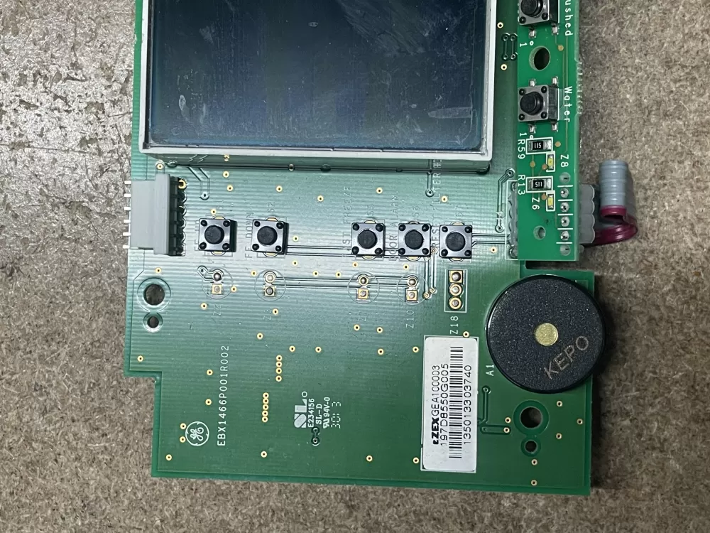 GE 197D8550G005 Refrigerator Dispenser Control Board Display AZ15310 | KM1602