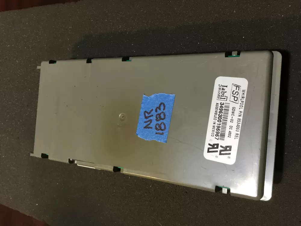 Whirlpool KitchenAid Kenmore WP8564543 Dishwasher Control Board AZ75106 | NR1883