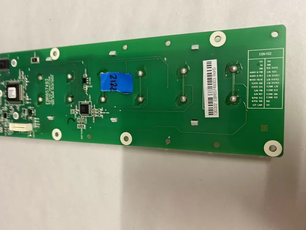 LG EBR65749303 Refrigerator Control Board Dispenser Panel AZ207121 | BK2212