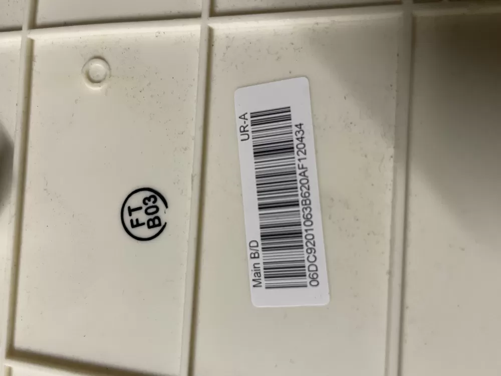 Samsung DC92 01063B DC9201063B Washer Control Board AZ60728 | Wmv549