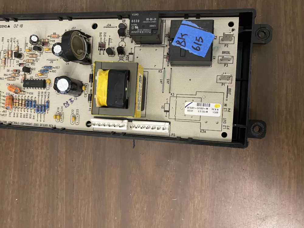 Frigidaire Kenmore 316207522 316207502 Range Oven Control Board AZ97295 | BK615