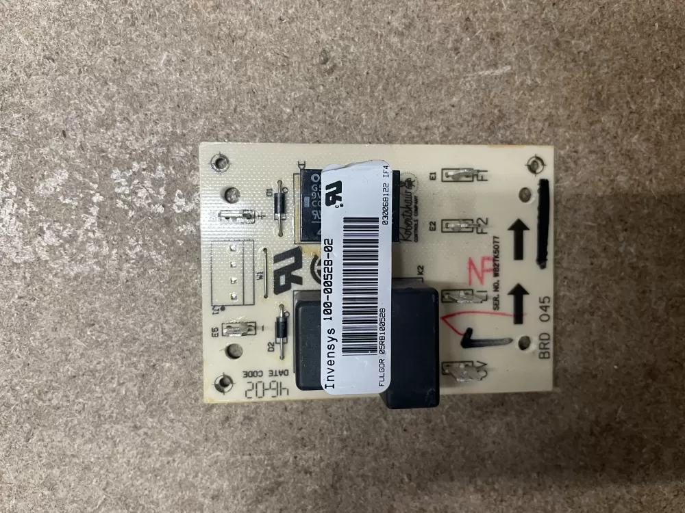 Bosch  100-00528-02  489264  00489264  Oven Relay Board Part #