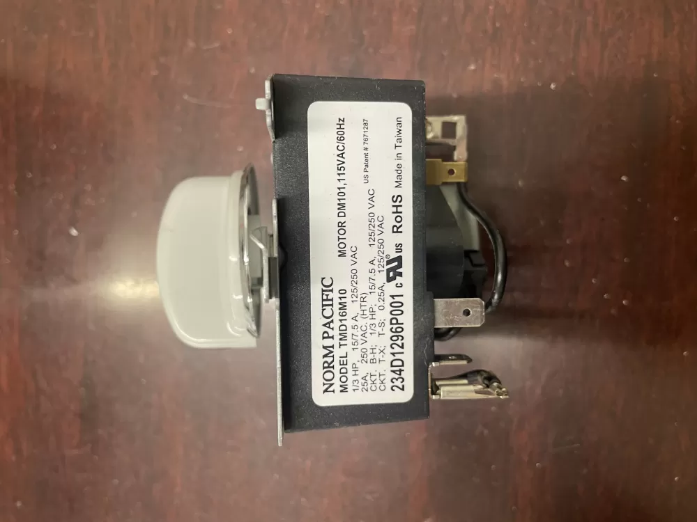 GE TMD16M10 234D1296P001 Dryer Timer AZ31331 | KM36