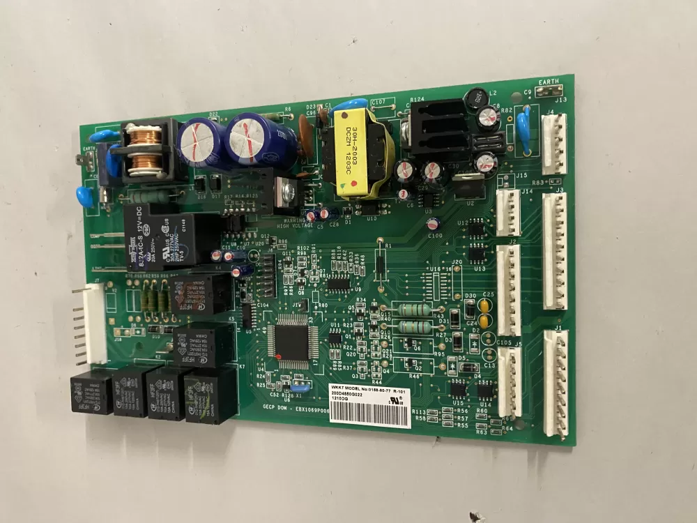 GE 200D4854G008  200D4854G013   200D2259G017  200D4852G018   200D4850G022   200D6221G013   200D6221G015  200D6221G016  WKKT 1304-00-70A Refrigerator Control Board