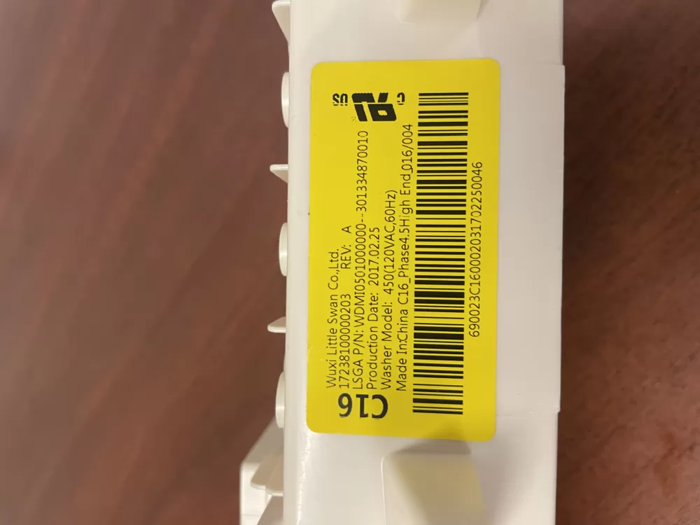 GE 301334870010 17238100000203 Washer Control Board AZ49936 | Wm1822