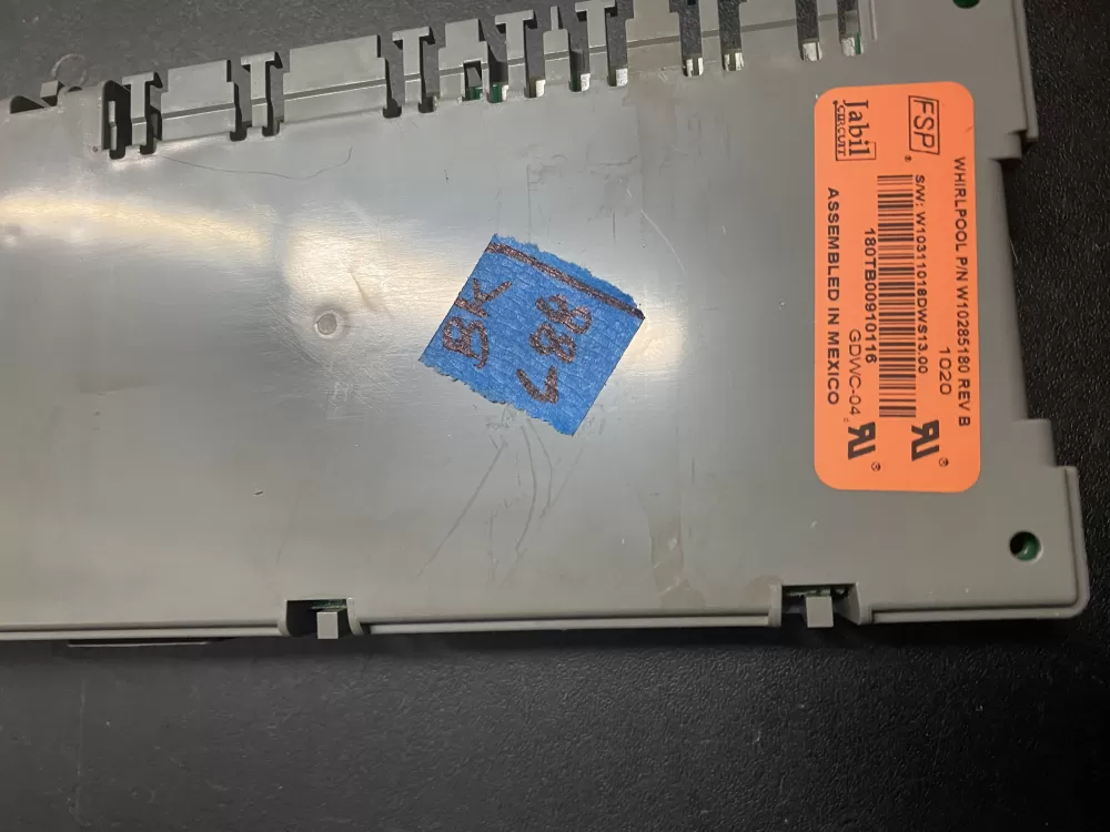 Whirlpool Maytag W10130967 Dishwasher Control Board AZ18474 | BK688