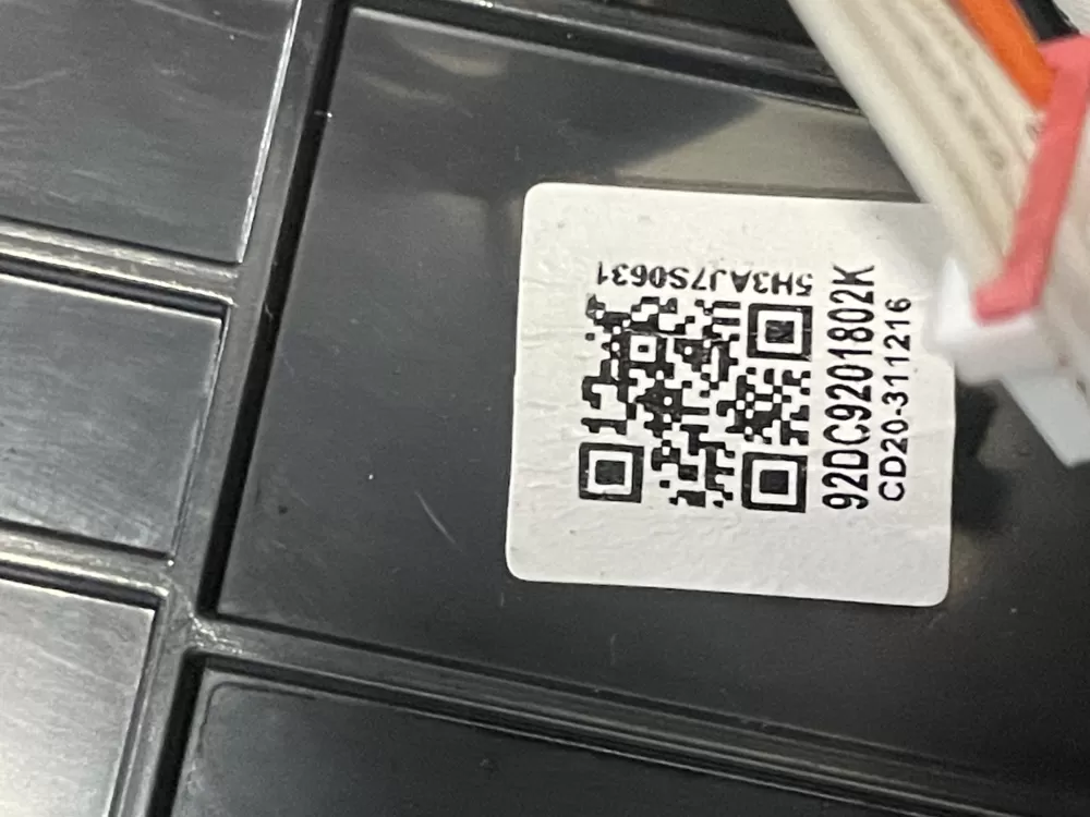 Samsung DC92 01802K Washer Control AZ20608 | WMV234